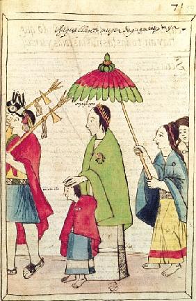 Illustration of an Inca Queen from ''Historia y Genealogia Real de los Reyes Incas del Peru, de sus 