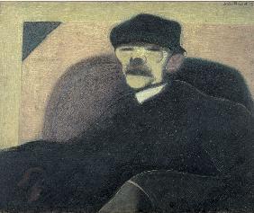 The Man with the Red Ear, Portrait of Gorky 1912