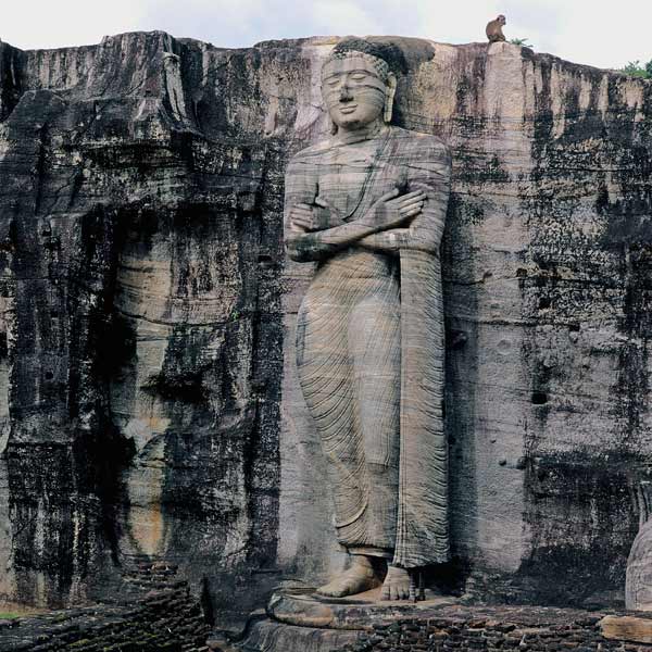 Standing Buddha, Gal Vihara von Sri  Lankan