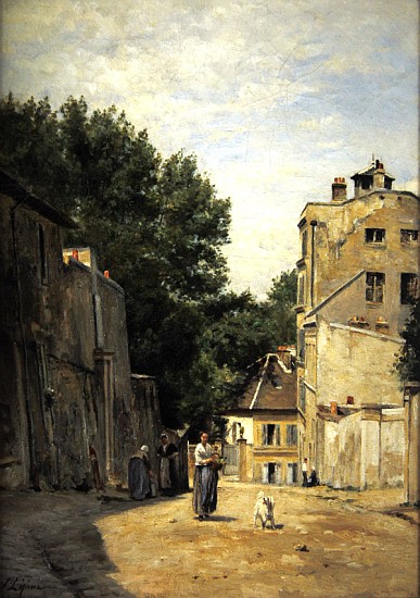 Saint-Vincent Street, Montmartre von Stanislas Victor Edouard Lepine