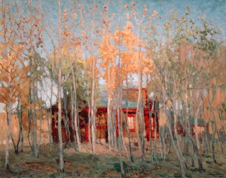 Golden Autumn von Stanislav Joulianovitch Joukovski