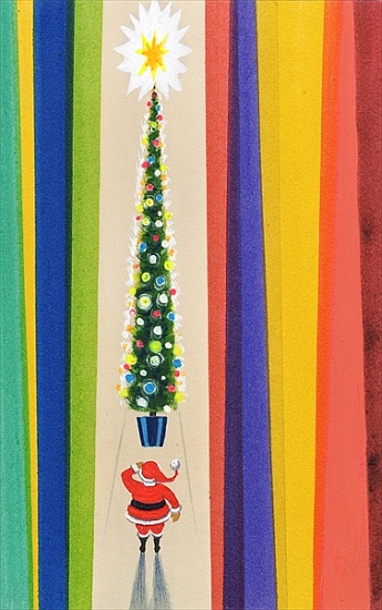 Santas Christmas Tree von Stanley  Cooke