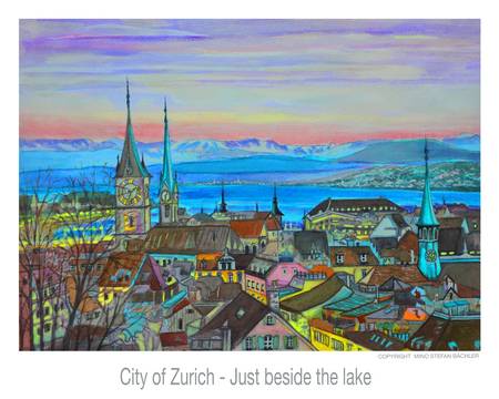 City of Zurich - Just beside the lake 2021