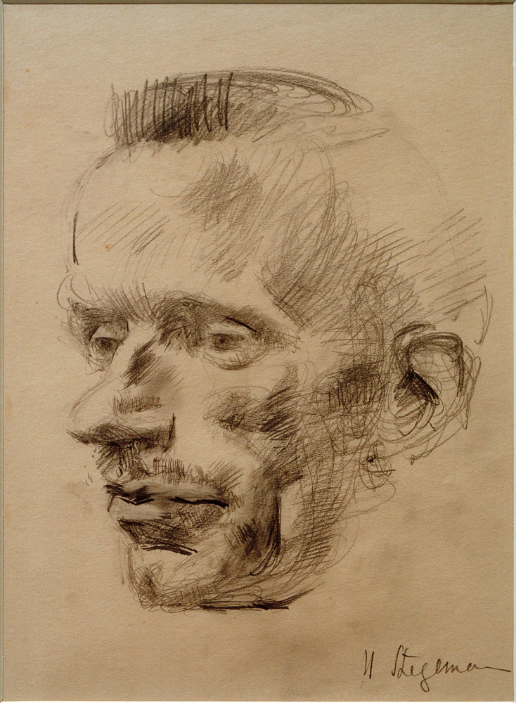 Porträt Wilhelm Werner, um 1926 von Heinrich Stegemann