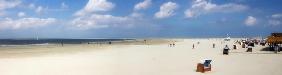 Borkum Strand Panorama