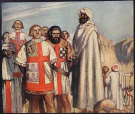 Die Ritter des Roten Kreuzes in der Macht von Saladin 1913