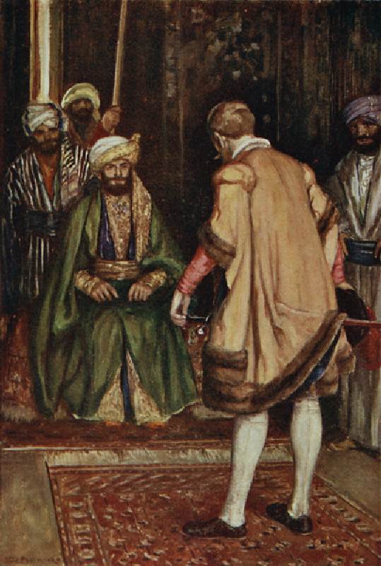 Jenkinson behauptet die Gastfreundschaft des Sultans von Stephen Reid