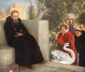 Saint Hugo von Lincoln und der Schwan