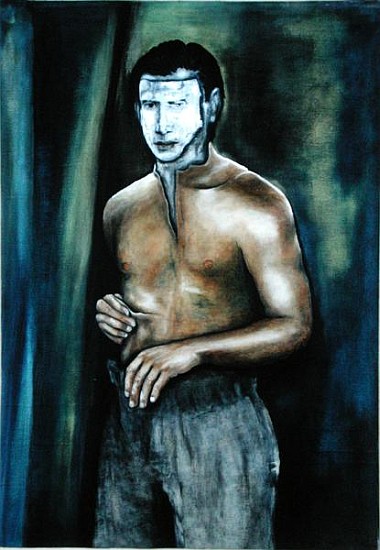 Man Changing in the Presence of Spirits, 2002 (oil on canvas)  von Stevie  Taylor