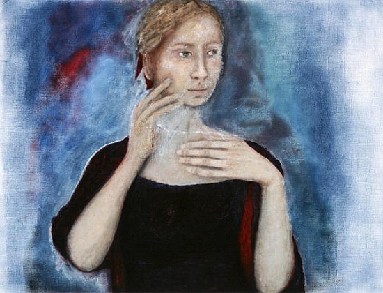Sensing, 2003 (oil on paper)  von Stevie  Taylor