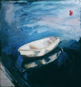 Boat and Buoy, 2003 (oil on canvas) 