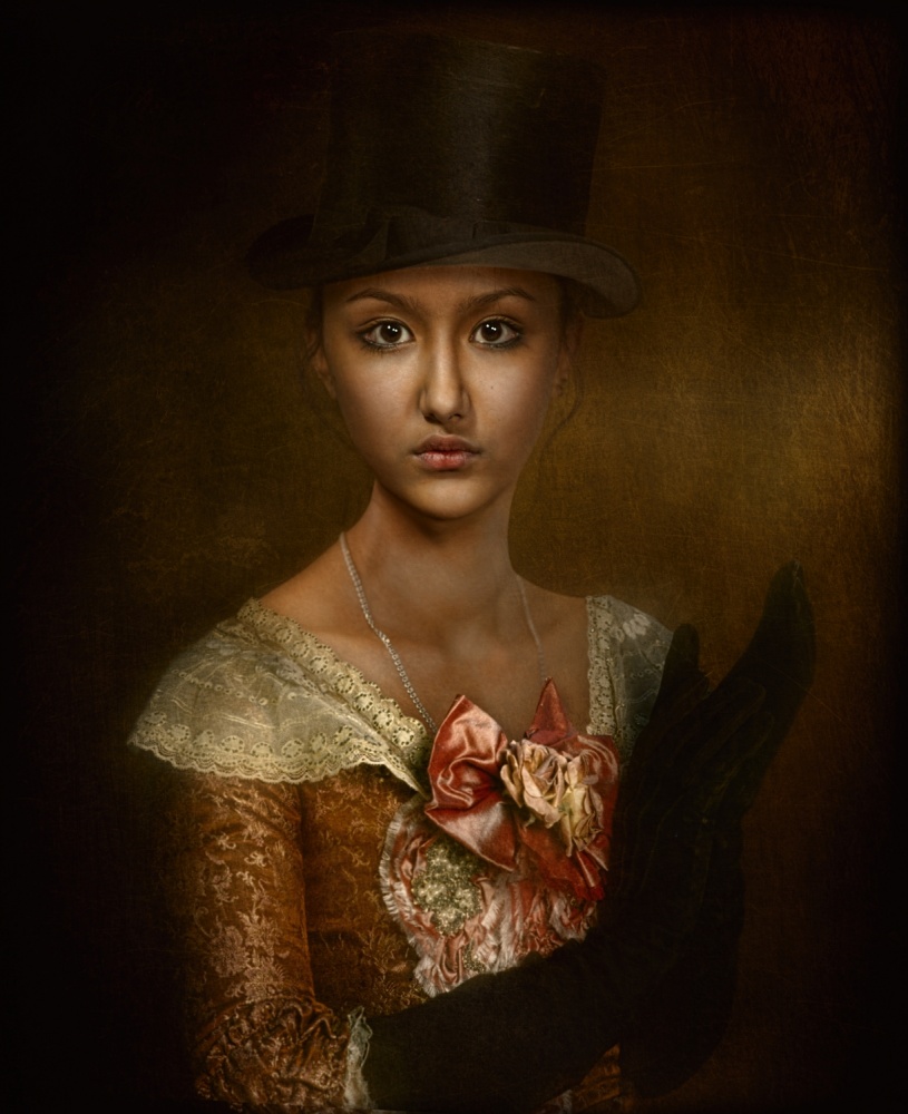 Porträt im Kolonialstil von Svetlana Melik-Nubarova
