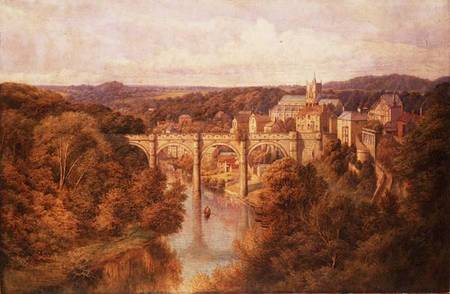 The Viaduct, Knaresborough von T. Holroyd