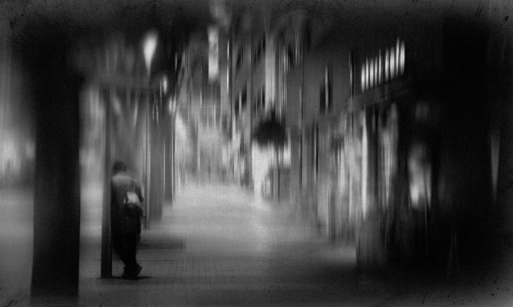 Nachtstraße... von Teruhiko Tsuchida