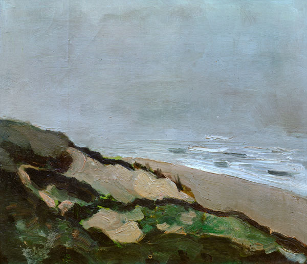 Düne am Meer von Theo van Doesburg