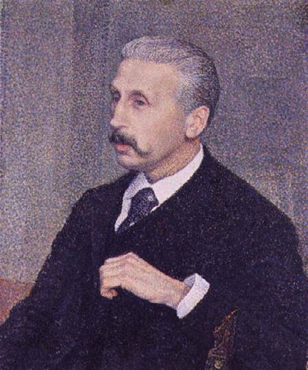 Portrait of the Painter's Uncle von Theo van Rysselberghe