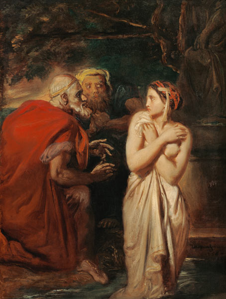 Susanna and the Elders von Théodore Chassériau