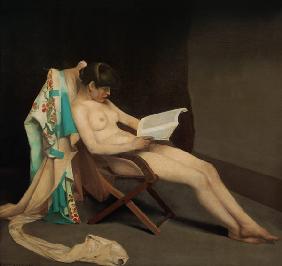 Lesendes Mädchen 1887