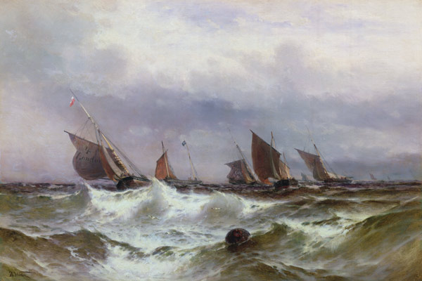 Dover Pilot and Fishing Boats von Theodore Weber