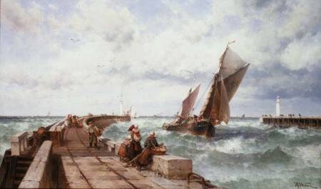 The Fishermen's Return von Theodore Weber