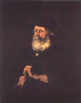 Porträt eines alten Mannes 1875