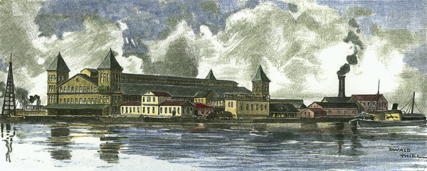 New York, Ellis Island von Thiel Ewald
