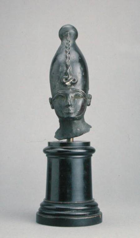 Head of the god Osiris von Third Intermediate Period Egyptian