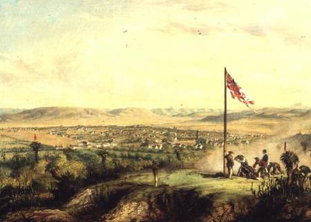 A View of Fort Beaufort von Thomas Baines