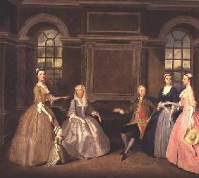 The Broke and Bowes Families 1740