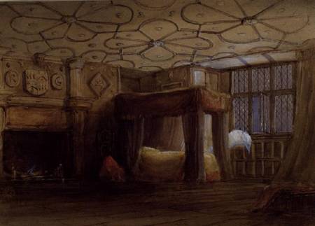 Jacobean Interior von Thomas Charles Leeson Rowbotham