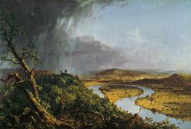 Der Ochsenbogen des Connecticut River bei Northampton 1836