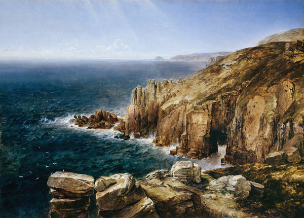 Land's End, Cornwall von Thomas Creswick