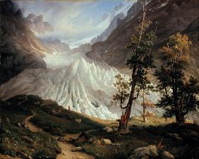Der Untere Grindelwaldgletscher 1838