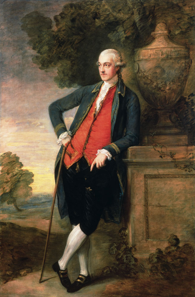 Portrait of Sir Harbord Harbord. Bt. Mp. von Thomas Gainsborough