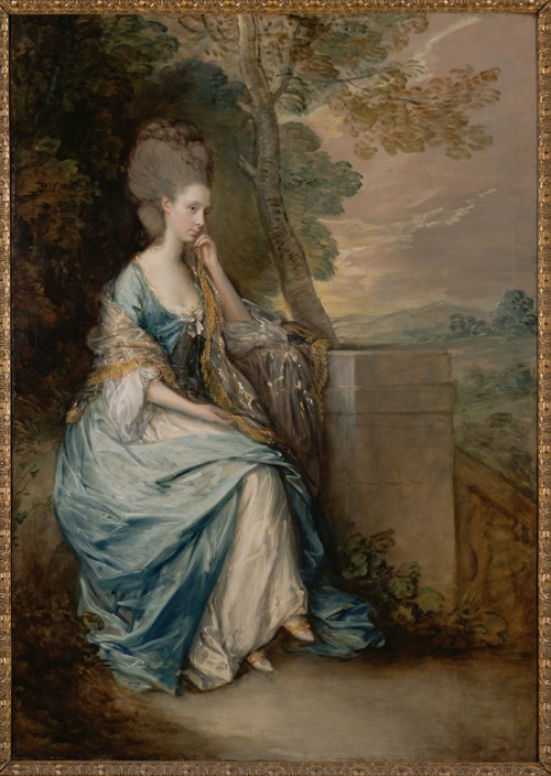 Porträt von Anne, Countess of Chesterfield von Thomas Gainsborough