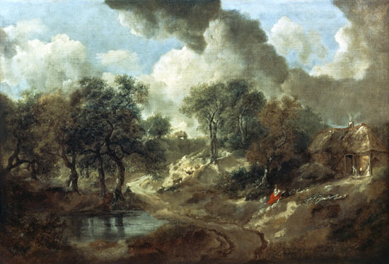 Suffolk Landscape von Thomas Gainsborough