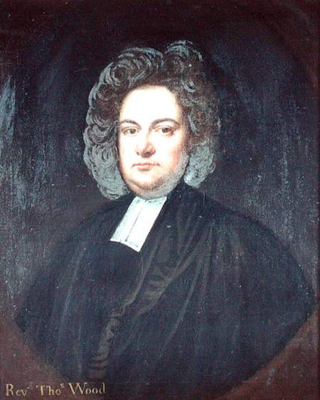 Portrait of Thomas Wood (1661-1722) von Thomas Gibson