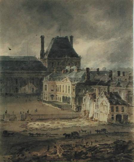 The Palace of the Louvre von Thomas Girtin