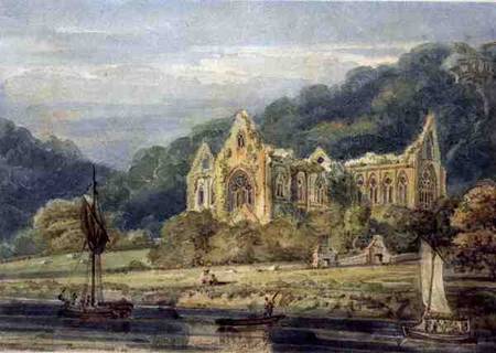 Tintern Abbey von Thomas Girtin