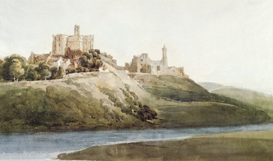 Warkworth Castle von Thomas Girtin