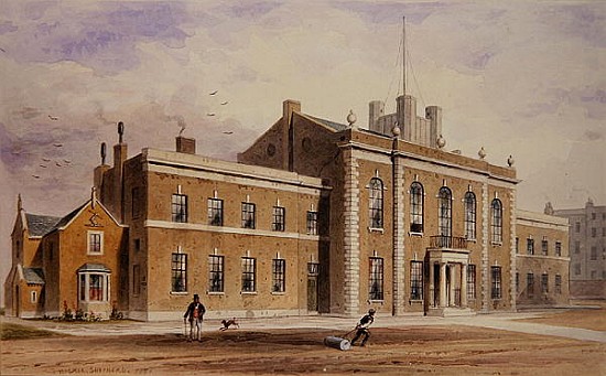 Royal Artillery House, Finsbury Square von Thomas Hosmer Shepherd