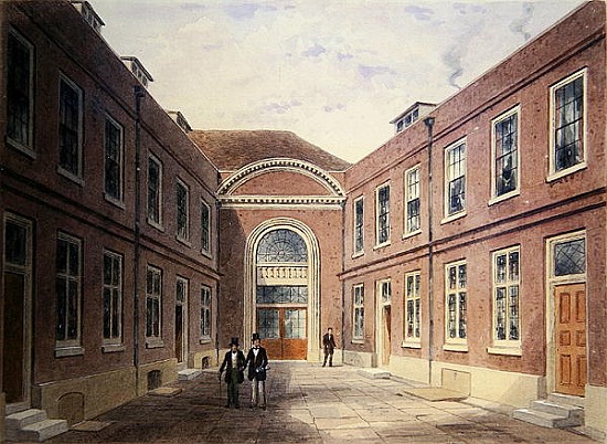 The Inner Court of Girdlers Hall Basinghall Street von Thomas Hosmer Shepherd