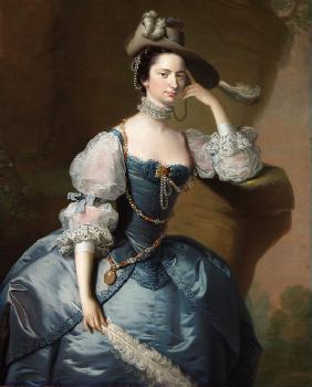 Porträt von Margaret, Lady Oxenden