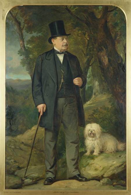 John Newton Mappin (1800-84) von Thomas Jones Barker