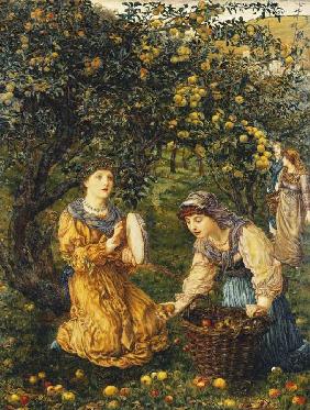 Die Apfelernte 1881