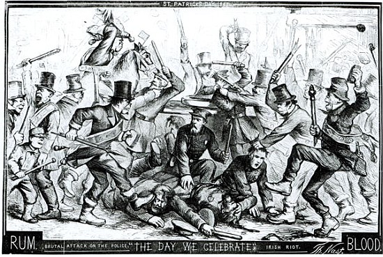 The Day We Celebrate,from ''Harpers Weekly''1867 von Thomas Nast