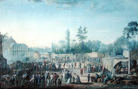 View of the Tuileries from the Place de la Revolution von Thomas Naudet