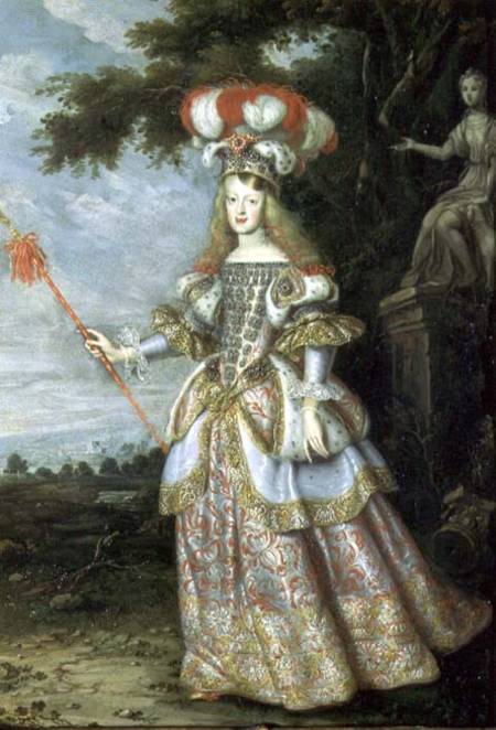 Empress Margaret Theresa (1651-73), 1st wife of Emperor Leopold I (1640-1705) of Austria, dressed as von Thomas of Ypres