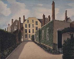 St. James' Square Bristol: View of the main house c.1805-06