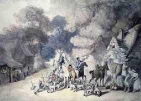 Going Out in the Morning, a Scene in Windsor Forest c.1801  &